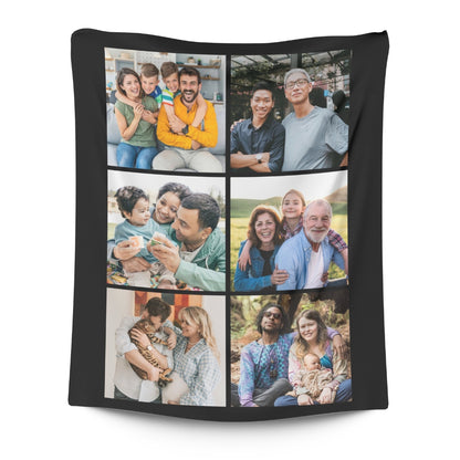 6 Photos | Personalised Blanket
