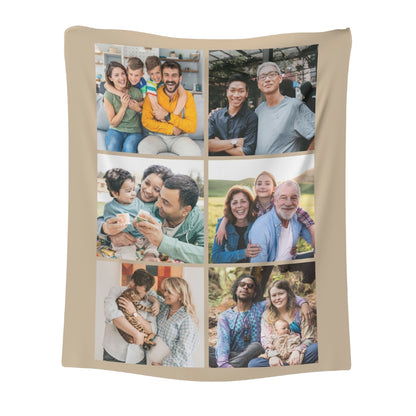 6 Photos | Personalised Blanket