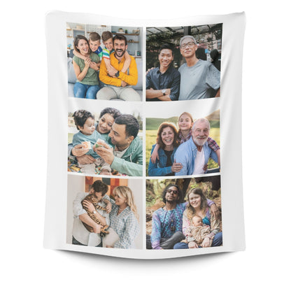 6 Photos | Personalised Blanket