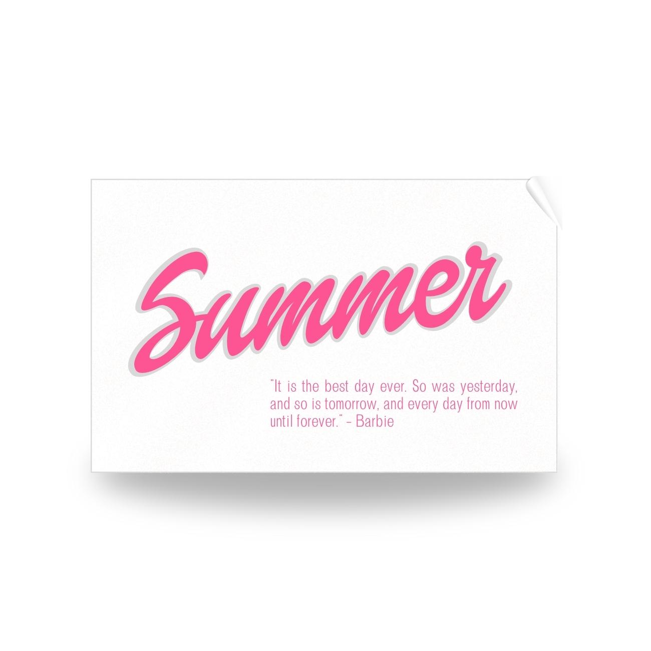 Barbie Inspired | Fan Art Towel