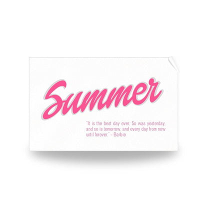 Barbie Inspired | Fan Art Towel